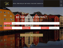Tablet Screenshot of p-hotels.no